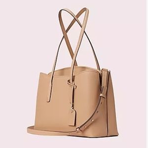 Kate Spade Margaux Large Work Tote in Fawn